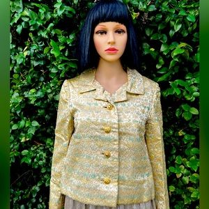VINTAGE ELIZABETH ARDEN EMBROIDERED JACKET
